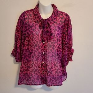 Hello Kitty Button Down Blouse